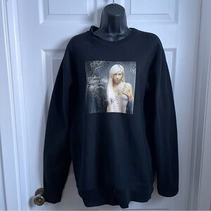 Marie Mai Inoxydable Pull Sweater chandail shirt black long sleeve music Québec